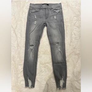 Express
Distressed denim